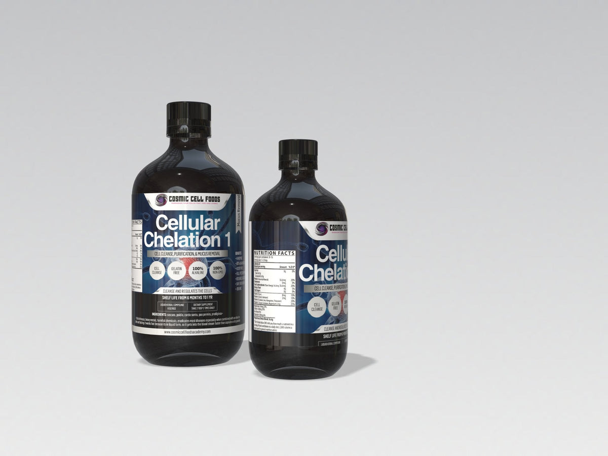 [HOLIDAY SPECIAL] CELLULAR CHELATION 1 - CELLULAR DETOX & REPAIR | MUCUS & HEAVY METAL REMOVAL - The Cosmic Chef